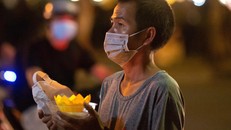 Những hình ảnh xúc động tại Lễ tưởng niệm nạn nhân mất vì COVID-19