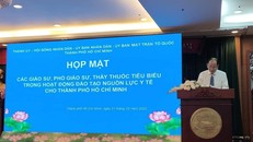 Họp mặt hơn 100 GS, PGS, thầy thuốc tiêu biểu nhân ngày 27/2.