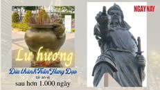 Lư hương của Đức thánh Trần Hưng Đạo được tái an vị sau hơn 1.000 ngày bị dời đi