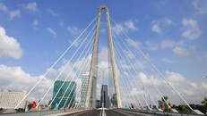 Cầu Thủ Thiêm 2 được khánh thành vào sáng 28/4.