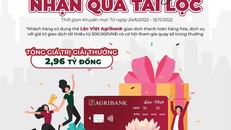 Khách hàng nhận ưu đãi từ chương trình mở thẻ Lộc Việt Agribank