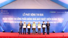 EVN tổ chức phát động thi đua thi công xây dựng công trình nhà máy nhiệt điện Quảng Trạch I