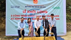 Quỹ Bảo trợ trẻ em Việt Nam và Grab Việt Nam chung tay thực hiện dự án “Xây cầu đến lớp”