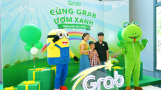 Màu xanh Grab phủ kín SVĐ Hoa Lư tại Ngày hội gia đình dành cho đối tác nhân ngày Quốc tế Thiếu nhi