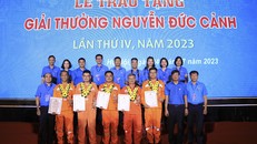5 cá nhân tiêu biểu của EVN được trao tặng giải thưởng Nguyễn Đức Cảnh lần thứ IV năm 2023