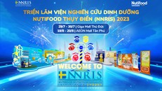 Triển lãm Viện Nghiên cứu Dinh dưỡng Nutifood Thụy Điển “tái xuất” tại TP.HCM