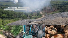 Sonadezi Đồng Nai - Đứa con cưng trở chứng - Bài 3: Khu xử lý chất thải Quang Trung xả thải ra suối