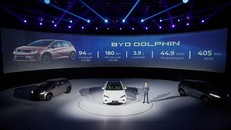 Hãng giới thiệu 3 dòng xe chủ lực BYD SEAL, BYD DOLPHIN và BYD ATTO 3.