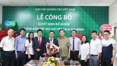 Lễ công bố Quyết định Bổ nhiệm Tổng Biên tập.