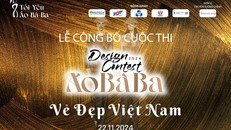 Lần đầu tiên cuộc thi thiết kế áo bà ba được tổ chức 