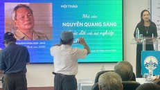 Hội thảo Nhà văn Nguyễn Quang Sáng - Cuộc đời và sự nghiệp được Hội Nhà văn TPHCM tổ chức sáng 6/12 