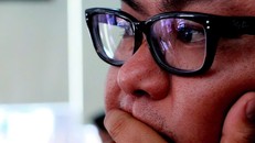 Nhà báo Trần Hoàng Nhân. Ảnh: GIẢN THANH SƠN