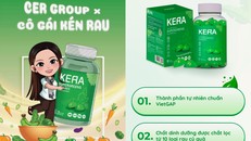 Kẹo rau Kera từng được giới thiệu ra đời từ sự hợp tác giữa Cer Group và Cô gái "kén rau".