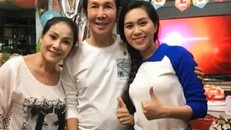 Bà Hồng Nhung (trái), cố NSƯT Vũ Linh, và Hồng Phượng