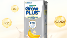 Nutifood GrowPLUS+ vị trái cây - Thêm thơm ngon, thêm dinh dưỡng 