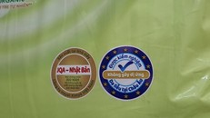 Dòng chữ "Được kiểm nghiệm da liễu tại châu Âu - Không gây dị ứng" trên sản phẩm tã molfix đang gây xôn xao dư luận về việc kiểm nghiệm. Ảnh: Lê Xuân Thọ