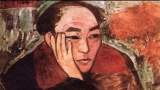 Nhà văn Tô Hoài. Tranh: Nguyễn Sáng