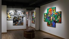 Một góc triển lãm “Những linh hồn ẩn giấu 2”. Ảnh: Trà Trương