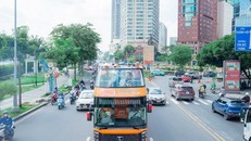 Tuyến xe buýt 2 tầng “Di sản văn hóa Sài Gòn” chính thức lăn bánh