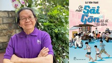Tác giả Lê Văn Nuôi và tập sách "Có một Sài Gòn tử tế, từ tâm" 