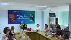Buổi ra mắt tiểu thuyết "Vọng âm" của nhà văn Nguyễn Thu Hà