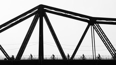 Tác phẩm nhiếp ảnh đường phố được chụp bởi nhiếp ảnh gia Lâm Xuân Tùng