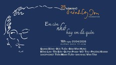 Chương trình “Em còn nhớ hay em đã quên” kỷ niệm 25 năm ngày nhạc sĩ Trịnh Công Sơn rời cõi tạm sẽ diễn ra chiều ngày 1/4 tại Đường sách TPHCM