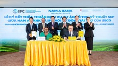 Lãnh đạo Nam A Bank và IFC ký kết thỏa thuận Hỗ trợ kỹ thuật Tài trợ Chuỗi Cung ứng.
