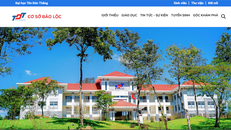 Dự án Trường ĐH Tôn Đức Thắng cơ sở Bảo Lộc chậm tiến độ 78 tháng - (Hình ảnh trên cổng thông tin điện tử của Trường).