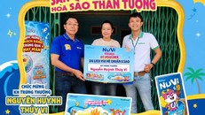 Chị Nguyễn Huỳnh Thúy Vy là khách hàng may mắn nhận Voucher du lịch 5 sao từ NuVi