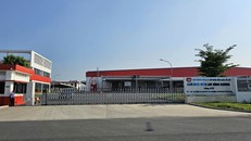 Nhà máy Công ty Cổ phần Sữa Quốc Tế Lof tại Khu Công Nghiệp Bàu Bàng thành phố Hồ Chí Minh.