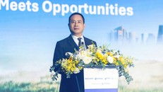 Ông Hà Huy Cường – Phó Tổng giám đốc Nam A Bank phát biểu khai mạc Hội nghị