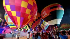 Lễ hội Khinh khí cầu lần đầu diễn ra là dấu ấn đậm nét của dịp Lễ 2/9/2026 ở Cà Mau. Ảnh: Trung Nghĩa