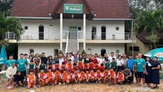 Tân binh Khóa 4 nô nức ngày nhập học, sẵn sàng chinh phục giấc mơ sân cỏ