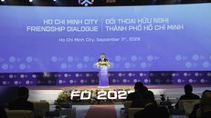 Ông Nguyễn Lộc Hà - Phó Chủ tịch Thường trực Uỷ ban Nhân dân TPHCM phát biểu chỉ đạo tại Hội nghị.