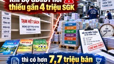 Khi Bộ GD&ĐT nói thiếu gần 4 triệu SGK, thì có hơn 7,7 triệu bản đang ‘chờ’ tìm nhà thầu in bổ sung
