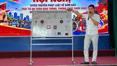 Hệ thống cảnh báo sớm cháy, nổ cho các công trình nhỏ được giới thiệu tại sự kiện.