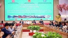 Quang cảnh Hội thảo quốc tế về phát huy vai trò của di sản văn hóa gắn với phát triển du lịch.