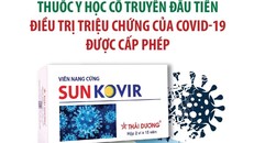Cấp phép thuốc y học cổ truyền đầu tiên trị triệu chứng COVID-19