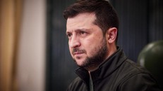 Tổng thống Ukraine Volodymyr Zelensky.