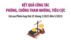 [Infographics] Kết quả công tác phòng, chống tham nhũng, tiêu cực