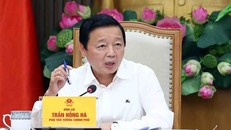 Phó Thủ tướng Trần Hồng Hà phát biểu chỉ đạo. Ảnh: Phạm Kiên/TTXVN.