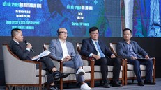 Diễn đàn Kinh tế Thể thao 2023 quy tụ đông đảo chuyên gia, nhà quản lý hoạt động, nghiên cứu và kinh doanh trong lĩnh vực thể thao. Ảnh: Việt Anh/TTXVN.