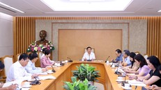 Phó Thủ tướng Trần Hồng Hà chủ trì cuộc họp. Ảnh: VGP.