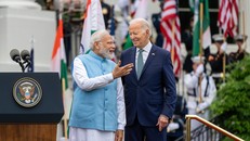 Tổng thống Mỹ Joe Biden (phải) và Thủ tướng Ấn Độ Narendra Modi. Ảnh: WH.