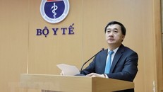 Thứ trưởng Bộ Y tế Trần Văn Thuấn. Ảnh: TTXVN.