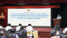 Quang cảnh cuộc họp sáng 12/7.