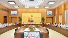 Phiên họp 24 của Ủy ban Thường vụ Quốc hội diễn ra trong 2,5 ngày. Ảnh: VGP.