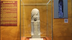 Bảo vật quốc gia Mukhalinga Ba Thê - một đại diện tiêu biểu cho nghệ thuật điêu khắc, kiến trúc tôn giáo của nền Văn hóa Óc Eo được trưng bày, giới thiệu đến công chúng. 