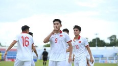 U23 Việt Nam vào chung kết U23 Đông Nam Á 2023 sau trận thắng đậm trước Malaysia. Ảnh: TTXVN.